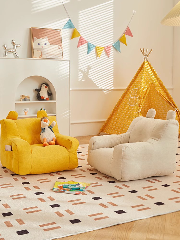 Children's Sofa Lazy Reading Corner Kids Girl Sofa Chair Kindergarten Cute Book Corner Baby Small Sofa