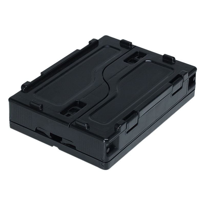 20L plastic folding box with lid 360*260*285 Japanese outdoor camping storage box car trunk manufacturer