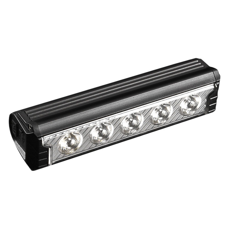 New modified bicycle light adjustable rechargeable aluminum alloy super bright mountain bike accessories suit equipment