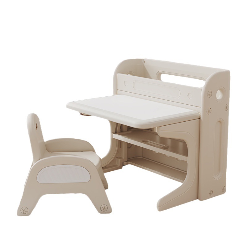 Picture of Habishu Kidsren's Learning Table and Chair Set Foldableable Multi-Functional Baby Special Toy Table Painting and Writing Table