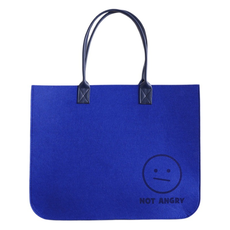 Trendy Little Red Book Style Felt Tote Bag Promotional Gift Bag Felt Tote Felt Handbag