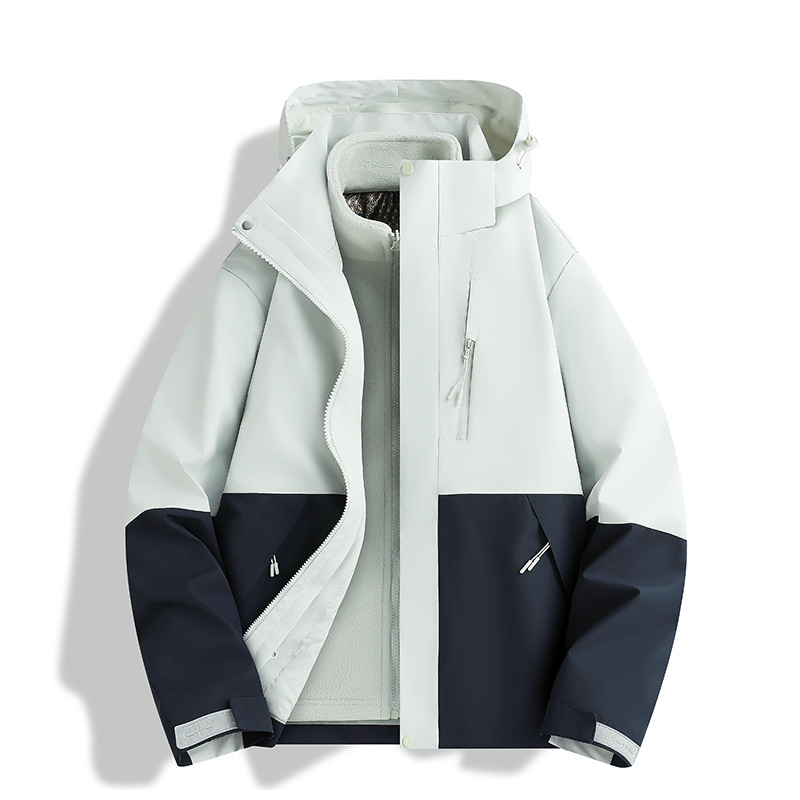 Picture of 2025 New Men's Graphene Liner Rush Clothes Three-in-One Removable Warm fleece-lined Thickened Women's Mountaineering Clothes Trendy