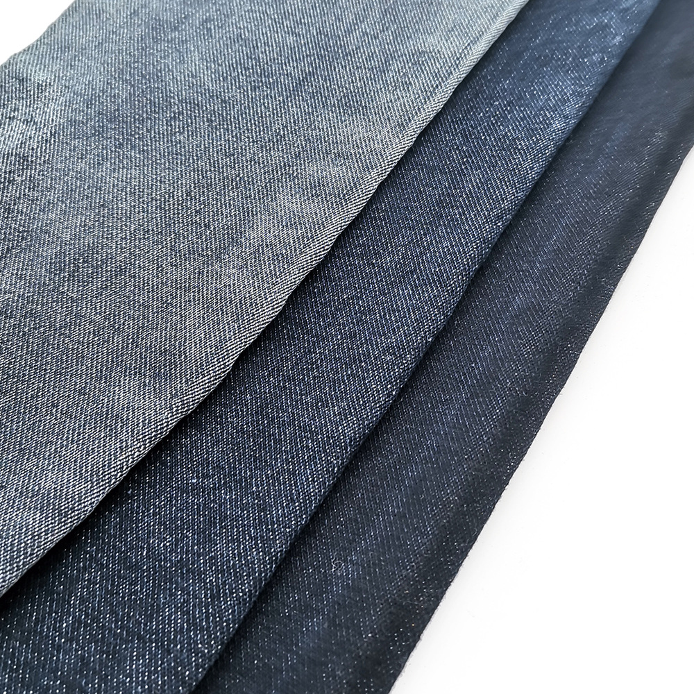 Picture of 6 small jacquard left oblique blue gray towel bottom denim 10.5oz
