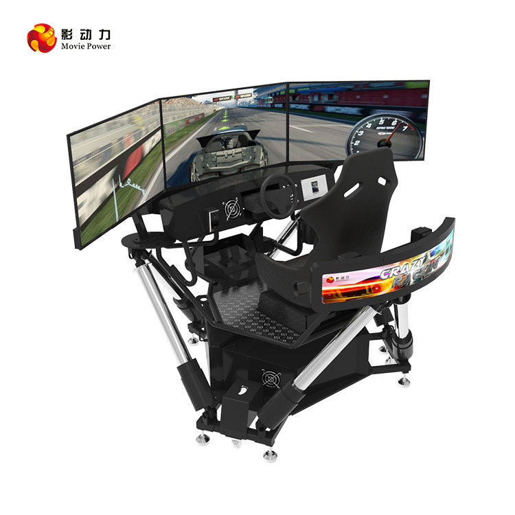 Picture of Shadow Power Vr Game Console All-In-One Equipment Somatosensory Driving Simulator Racing Shooting Commercial Video Game City Manufacturer