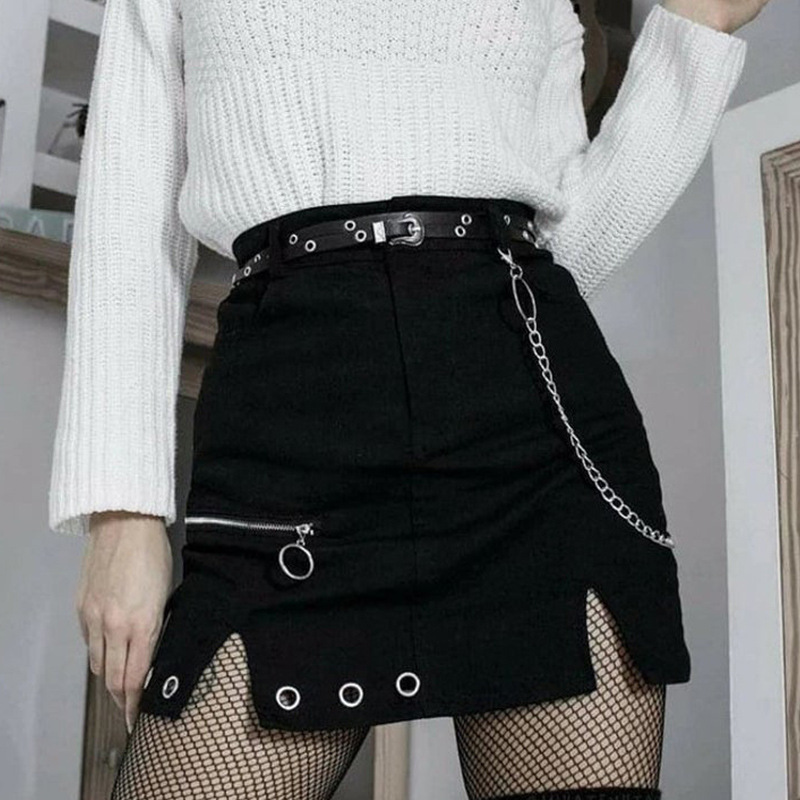 European and American Hip-hop Punk Style Trouser Chain Accessories, Nightclub Personalized Trouser Chain, Versatile Clothing Jeans Chain Waist Chain