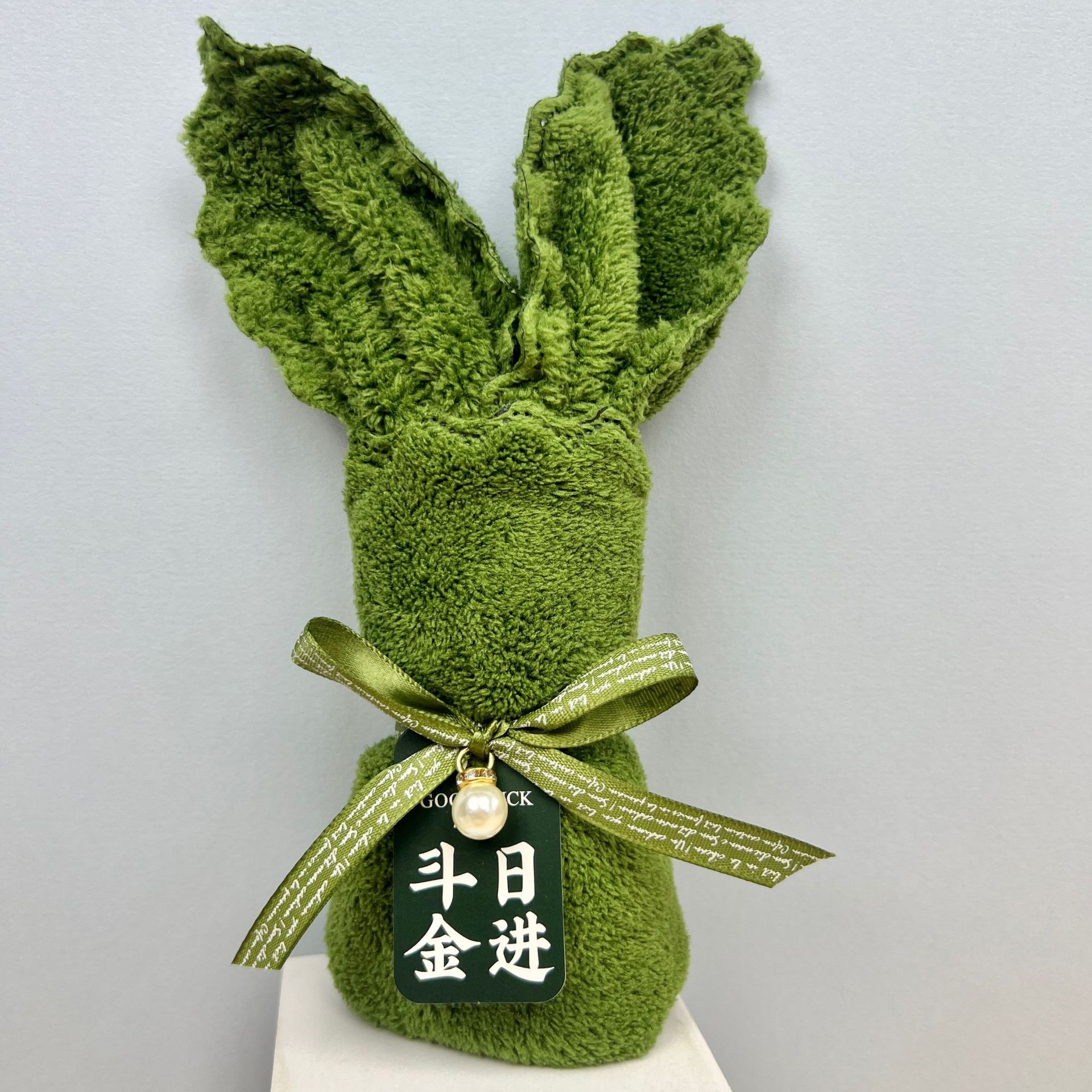 Picture of Hand gift towel bear shape square gift box with birthday gift company opening wedding shop creative small gifts