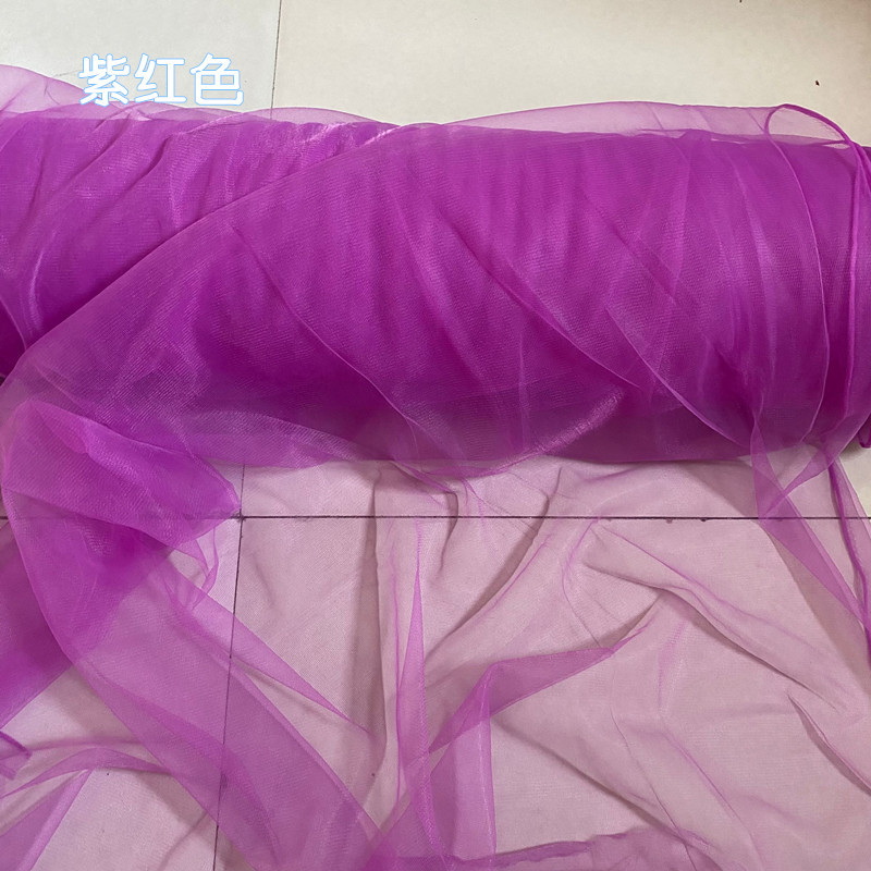 Picture of Cross-Border Tulle Wedding Chair Back Decoration Swiss Tulle Wedding Decoration Bamboo Chair White Tulle Ceiling Mesh Decoration Props