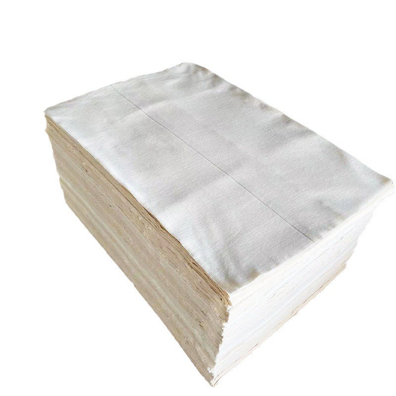 Picture of Cotton Machine Wiping Cloth Standard Size Rag Pure White Water-Absorbent Oil-Absorbing Dust-Free Industrial Pure Cotton Lint-Free Machine Wiping Cloth