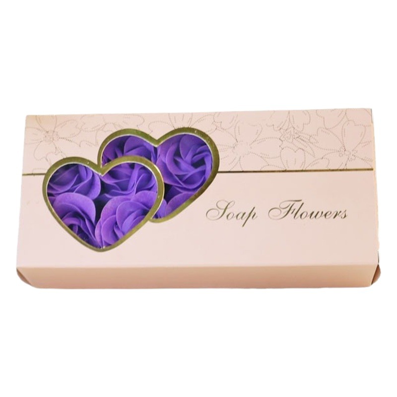 Valentine's Day gift foreign trade small gift Christmas soap flower advertising gift opening scanning code free gift wholesale