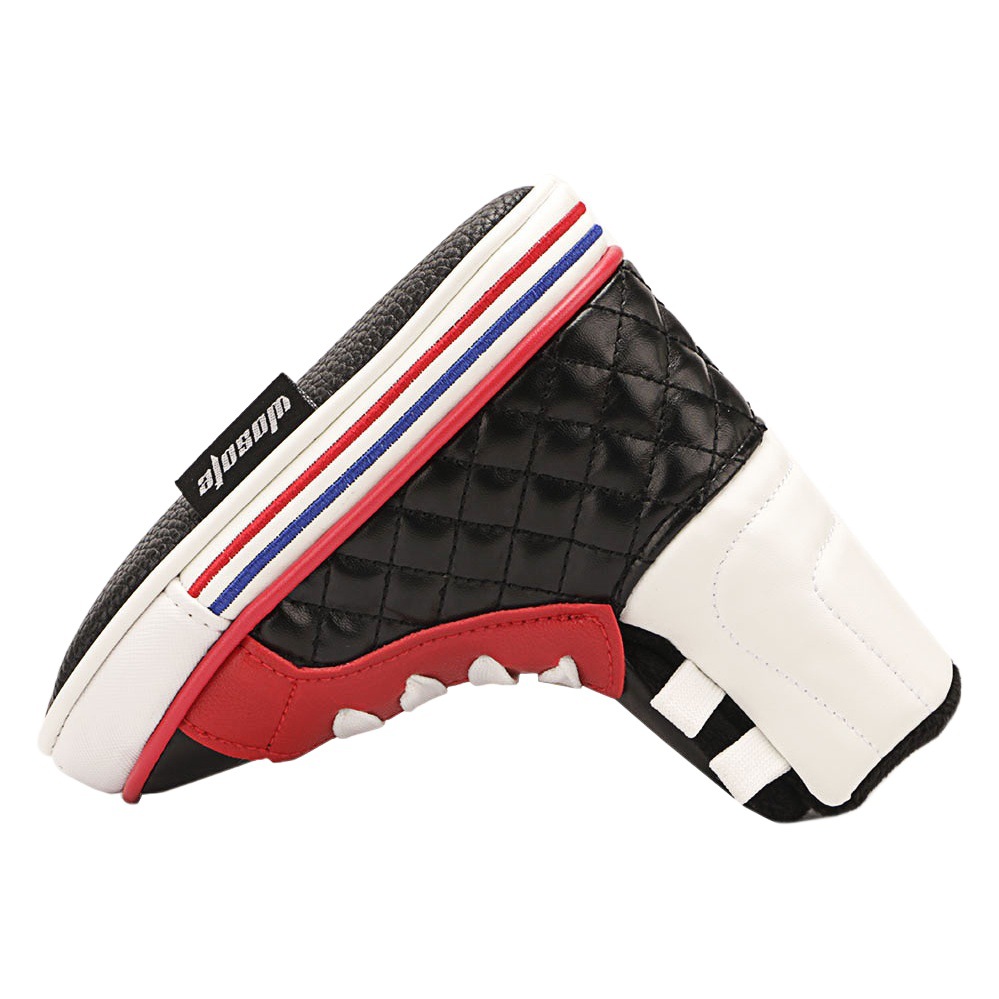 Cross-Border Manufacturers Wholesale New Pu Material Wear-Resistant Personalized Shoes Golf Headcover Golf Putter Cap Cover