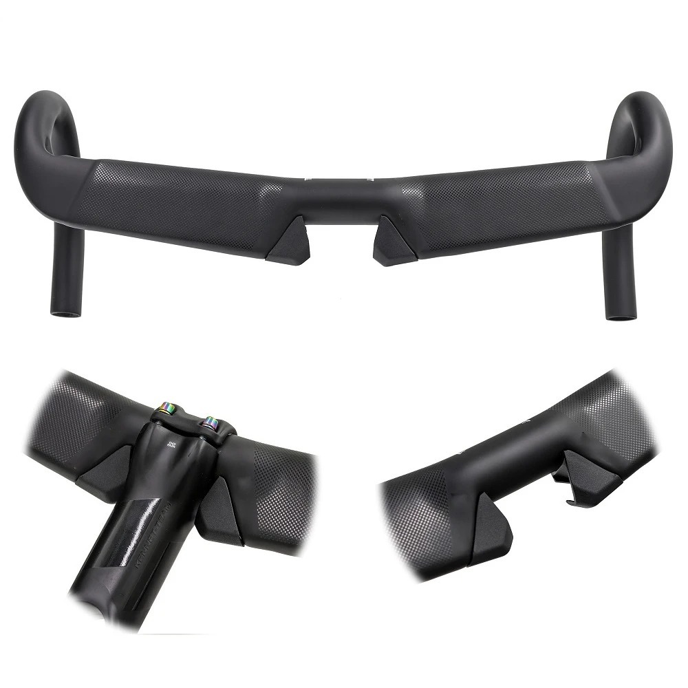 Full Carbon Fiber Road Bike Bent Handlebar Sports Car Handlebar Ud Matte Unlabeled Wind-Breaking Bent Handlebar
