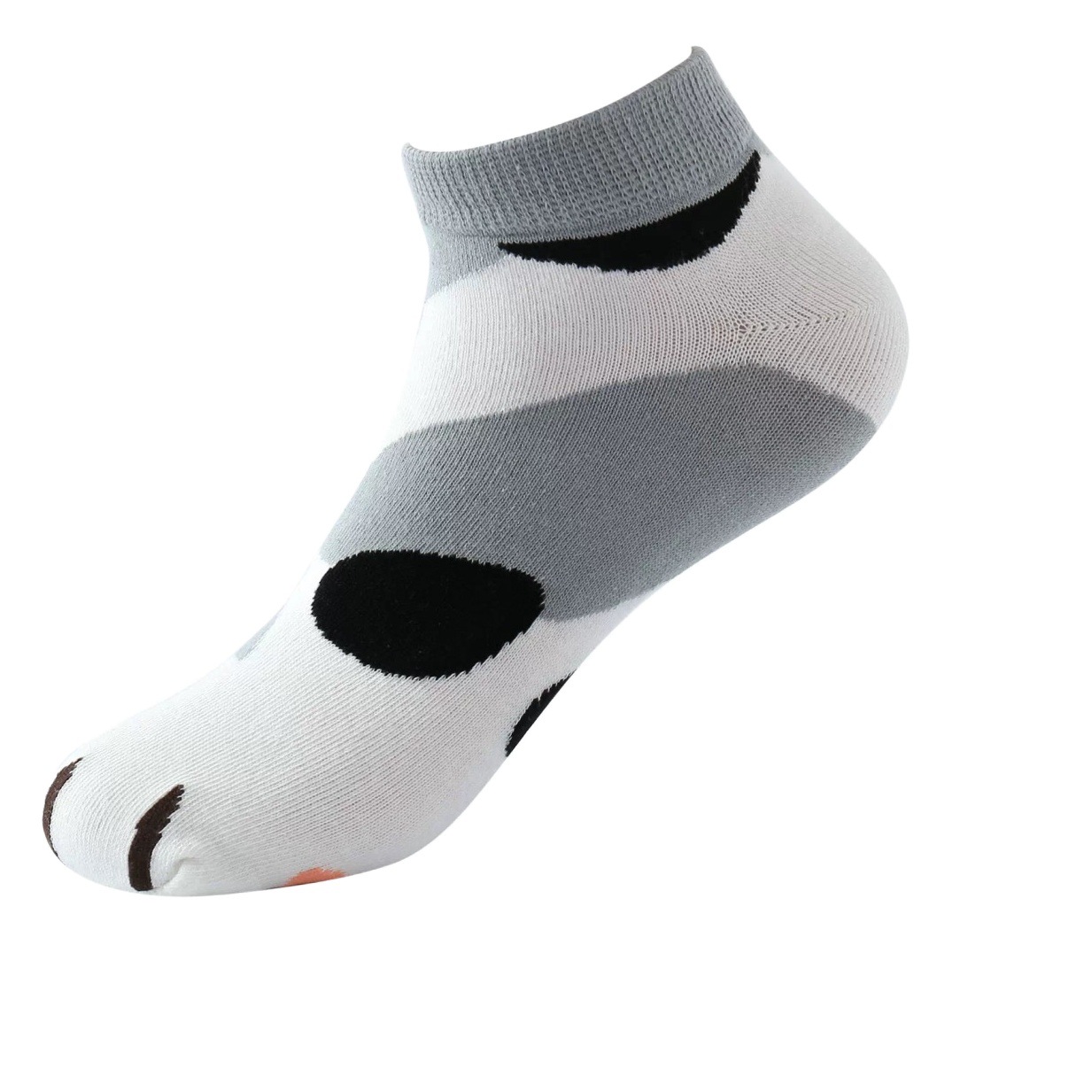 Socks women's spring and autumn socks cartoon cat claw straight cotton socks Korean Japanese ins fashion socks student low-cut boat Socks