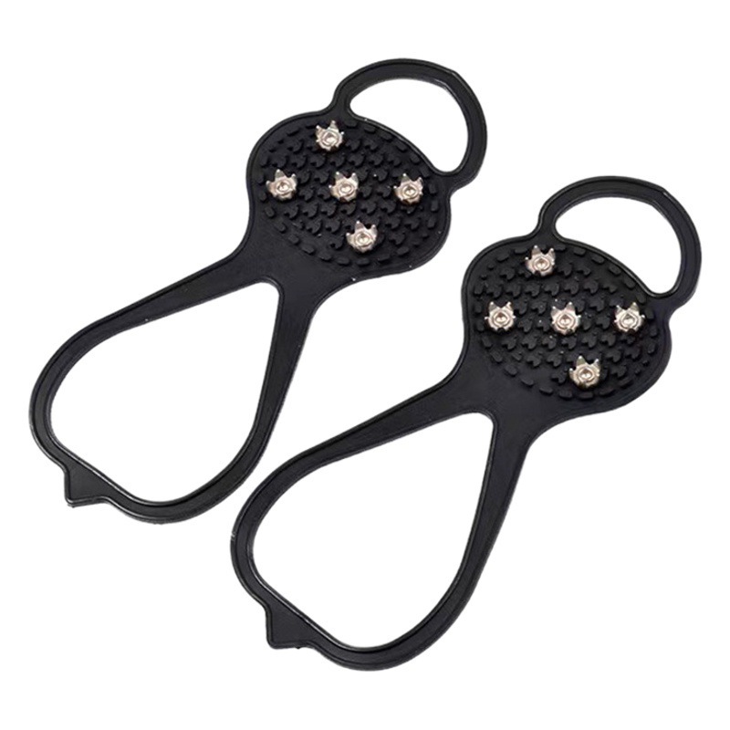 Anti-skid Studs Snow Claw Shoe Cover Ice Surface Snow Grab Outdoor Snow Climbing Chain Equipment Sole Ice Claw Artifact