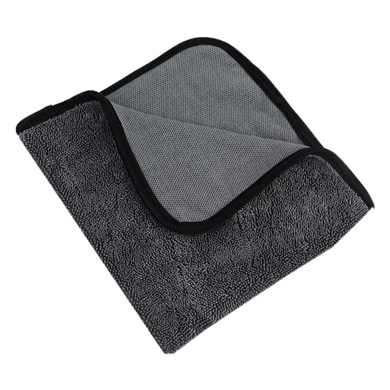 Twisted car towel car towel microfiber twisted braid cloth is not easy to shed hair thick absorbent car wash towel