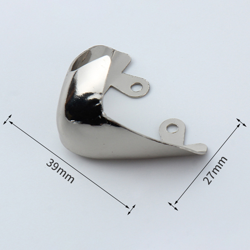 New Pointed Wear Shoe Tip Protective Cover Anti-kick Toe Toe Toe Shoes Decorative Buckle Hardware Accessories