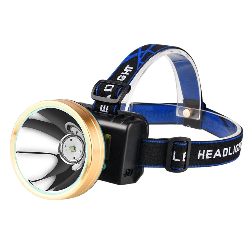 Big head lamp strong light rechargeable long-range LED flashlight super bright night fishing miner's lamp outdoor exploration