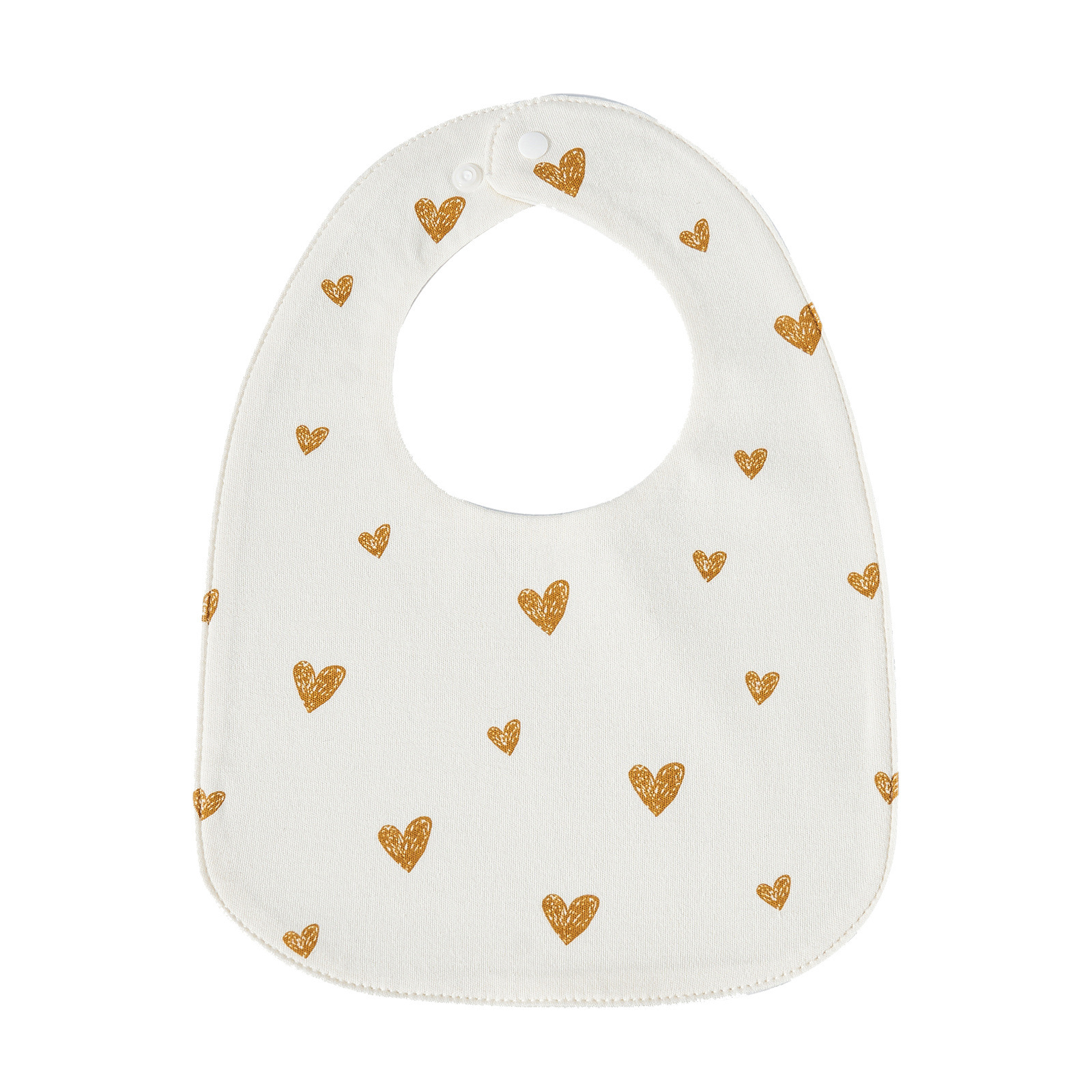 Picture of Yinmei baby waterproof bib U-shaped bib children's eating bib baby pure cotton waterproof spitting milk bib