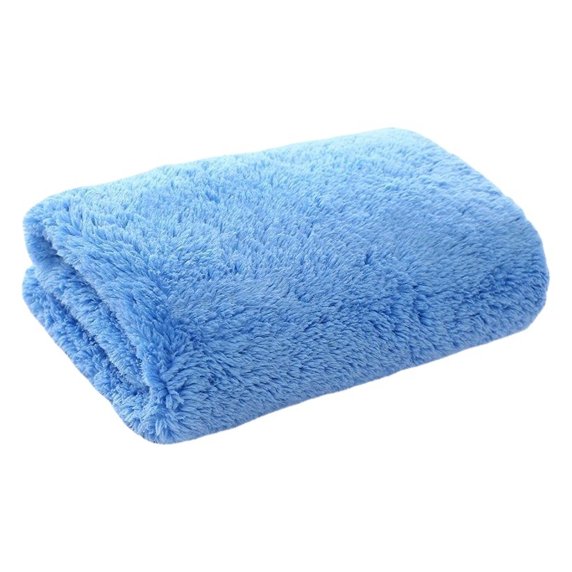 2. Pumi long hair trimming multifunctional towel 500gsm absorbent 40*40CM coral fleece towel