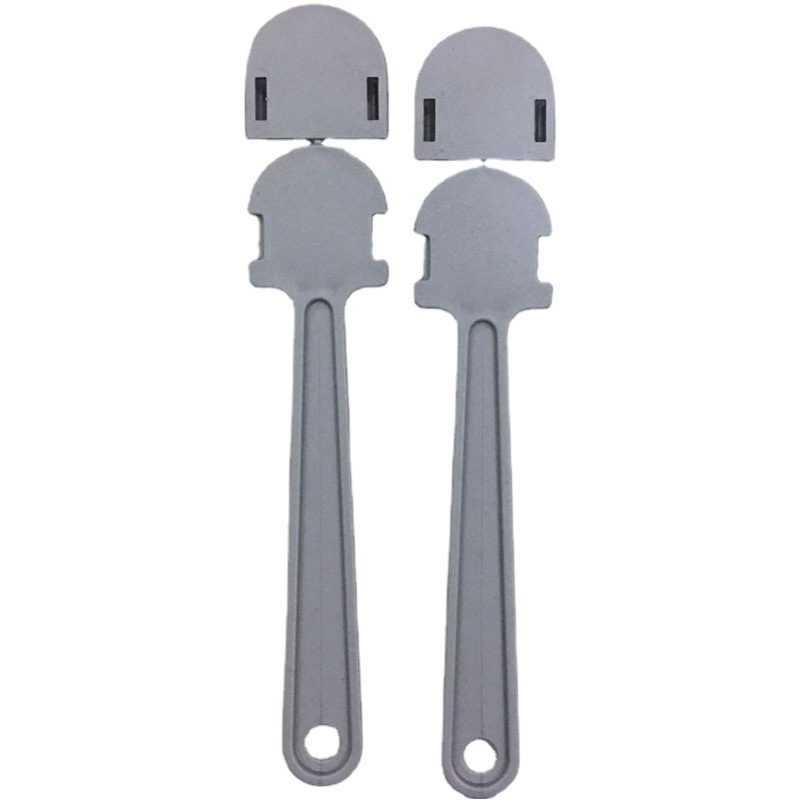 Factory Mini Advertising Fan Migu Handle Transparent PVC Single-sided Concert Should Aid Advertising Fan Handle Thickened