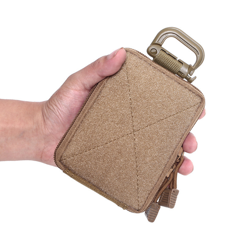 Picture of Outdoor Medical First Aid Cosmetics Bag Molle Multi-Functional Tactical Waist Bag Edc Tool Bag Military Fan Accessory Bag