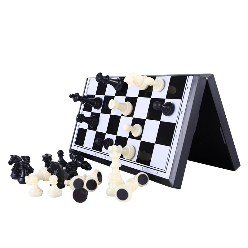 Picture of Cross-border Magnetic Chess Folding Convenient Storage Magnetic Chess Board Magnetic Chess Children's Parent-child Entertainment