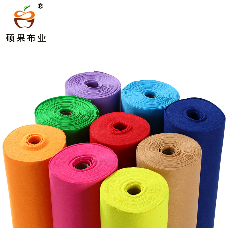 Picture of 1mm felt non-woven needled non-woven fabric color card book