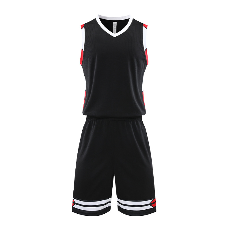Summer new dry breathable sweat absorbent manufacturers wholesale free printing NBA game training basketball suit