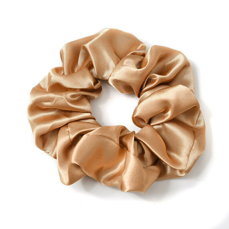 Picture of Cross-border large intestine ring hair ring South Korea knot east ins solid color net red hair rope simple hair accessories factory wholesale