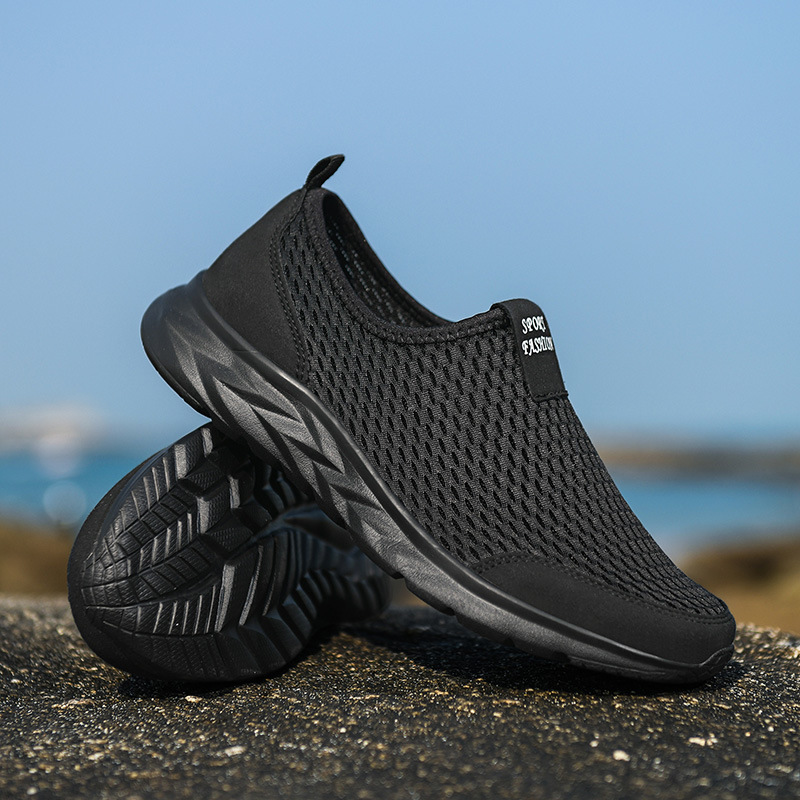 Picture of Cross-border plus size Outdoor Autumn New Couple Casual Mesh Men's Shoes Soft Sole Lightweight Breathable Running Shoes sneaker