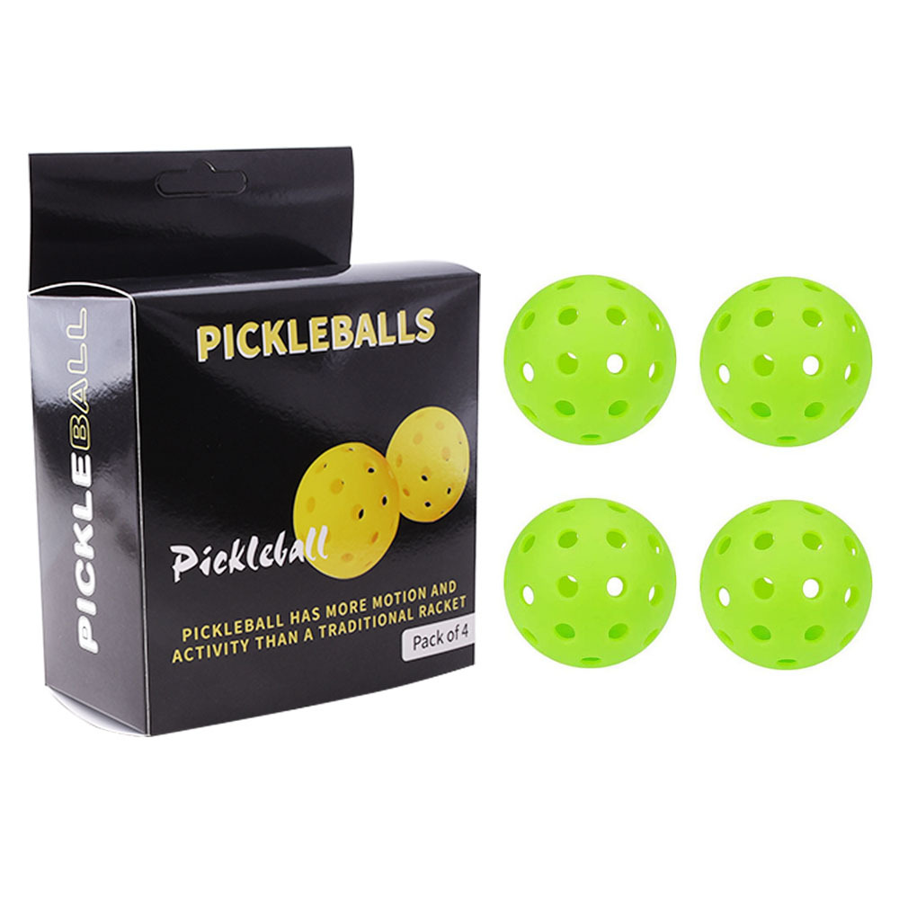 Picture of Factory Direct Sales in stock pick ball 40 hole ball hole ball pickleballs74mm rotational plastic injection luminous ball