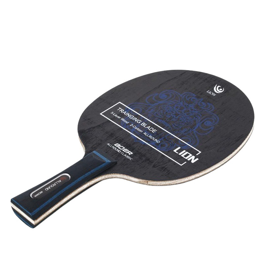 Picture of Bolal-Lion Table Tennis Racket Base Plate Long and Short Handle Seven-Layer Solid Wood Imitation Carbon Table Tennis Base Plate Drop Shipping