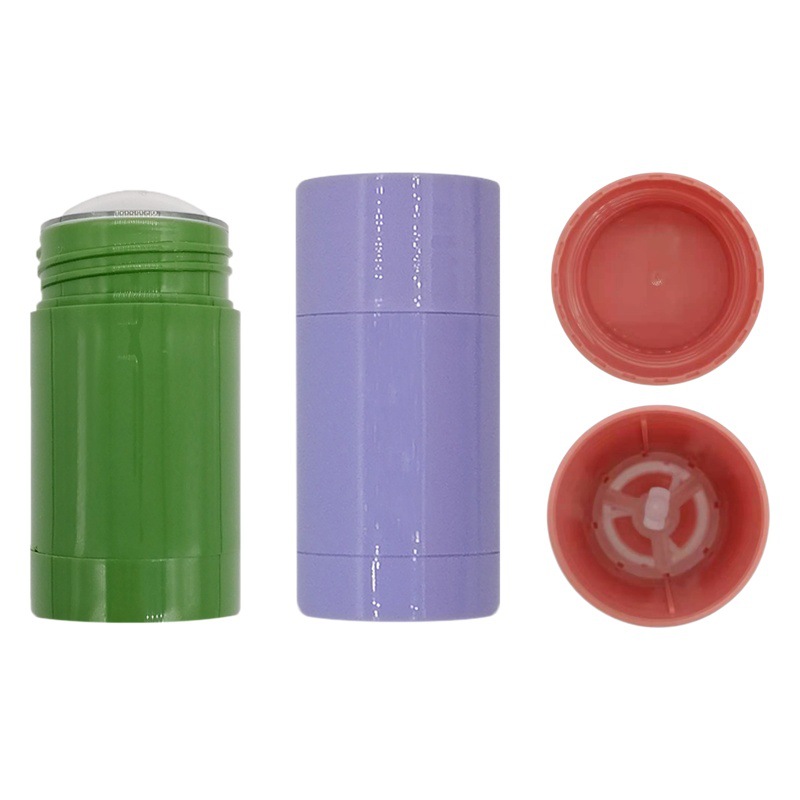 Spot Loss Blush Mud Mask Stick 40g Purple Solid Mask Stick Packaging Material 30Gpp Mud Mask Bottle Rotating Balm