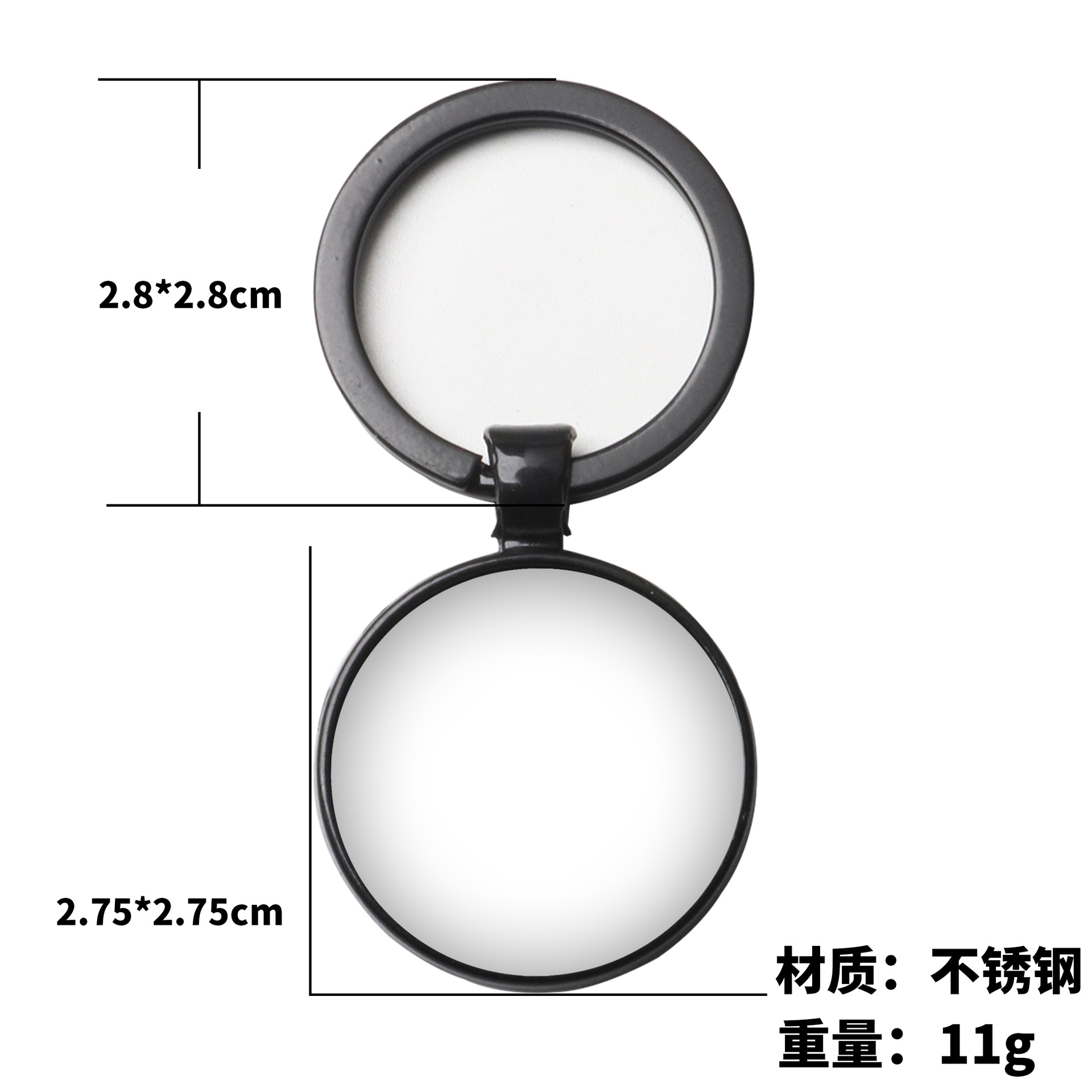 Picture of Cross-border new four-leaf clover Time gem gift for friends relatives Lucky clover clothing Lucky grass