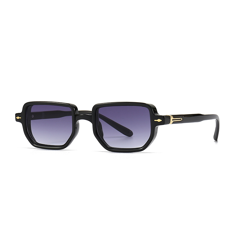 Picture of European and American Cross-Border Trendyy Street Photography Retro Literary Sunglasses Modern Charm Ins Style Anti-Blue Light Sunglasses 6037