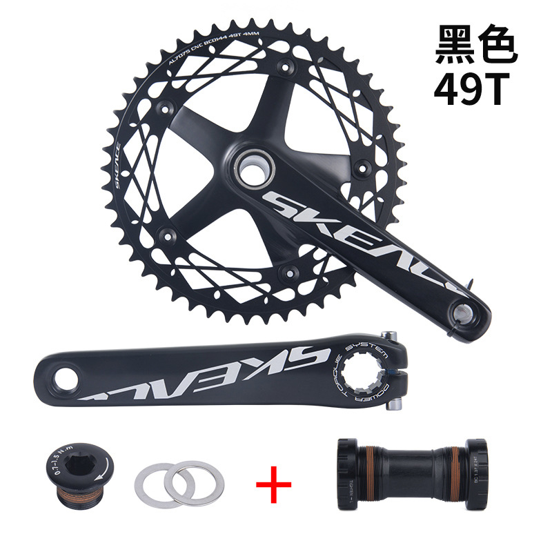 Picture of Bolany Mountain Venue Vehicle Round Hole Dead Speed Chainring Large Chainring 48t 49t Single Speed Chainring Crank Chainring