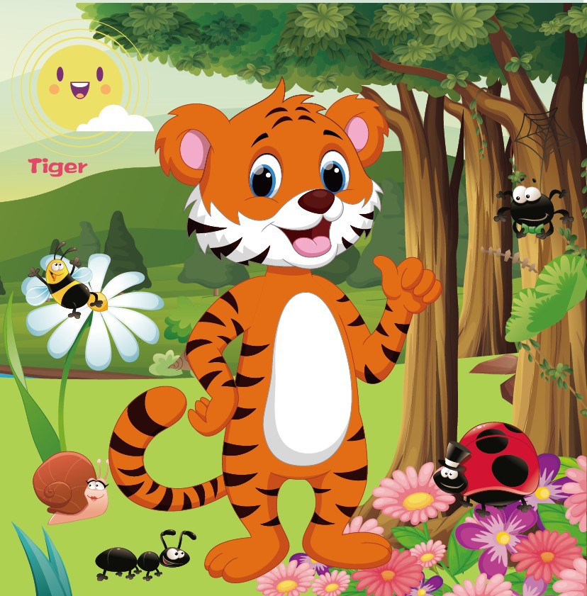 Picture of 20 Pieces of Wooden Kidsren's Intellectual Toys, Wooden Puzzles, Cartoon Animals, Street Stall Toys, Factory Direct Supply
