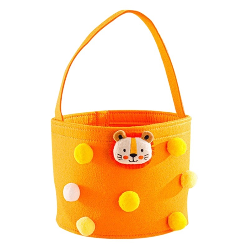 Cartoon Felt Bag One Year Old Accompanying Gift Handbag Return Gift Bag Creative Banquet Accompanying Gift Cartoon Cute Felt Bag