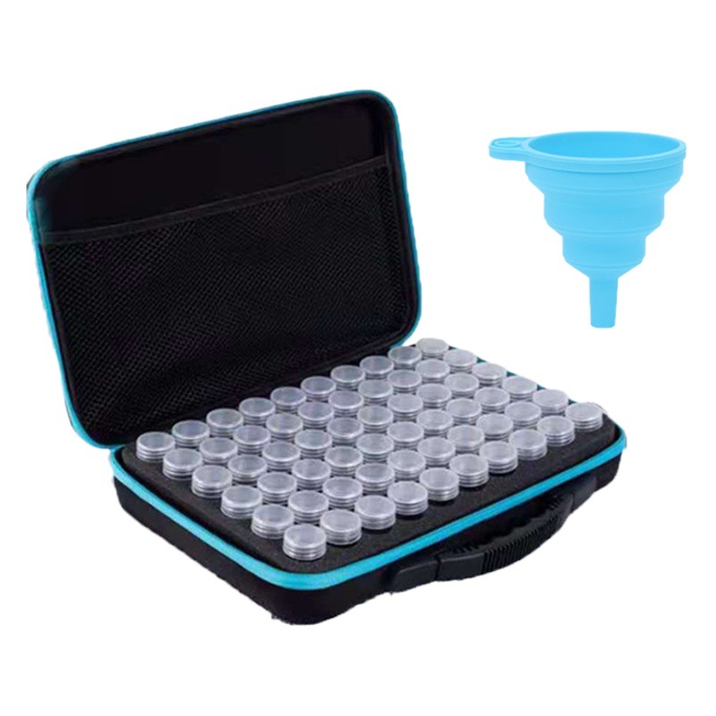 Diamond Painting Tools New Amazon Multifunctional 60 Bottles Combination Package Storage Box Portable Diamond Storage Bag