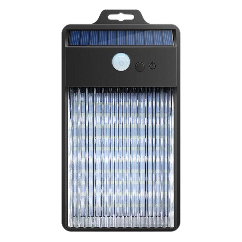 Cross-Border New Solar Sensor Light Outdoor Garden Courtyard Lighting Fence Staircase Fence Square Wall Light