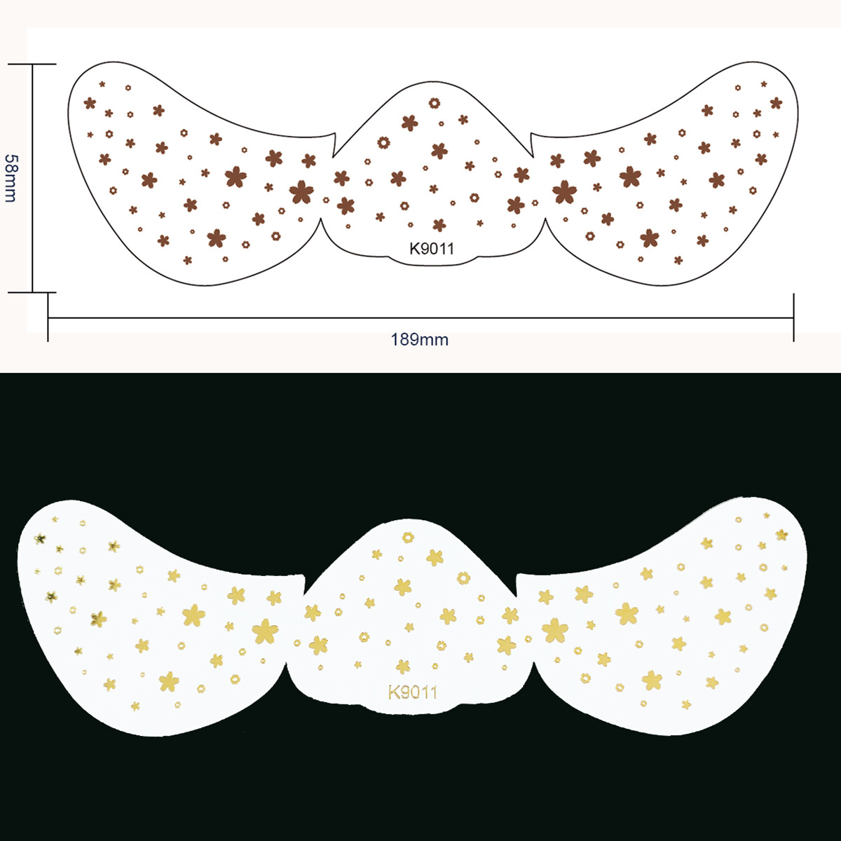 Picture of Special-shaped bronzing freckles stickers face makeup stickers tattoo stickers Freckle sticker