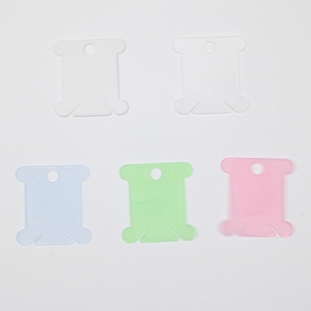 Picture of Cross stitch winding board winding board plastic winding board embroidery thread thread management thread board embroidery tool 5 colors