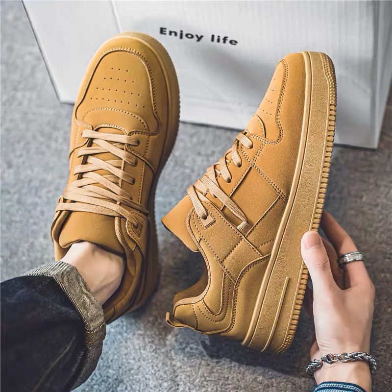 Spring and Summer Men's Shoes New Breathable Shoes Men's Students Korean-style Fashionable All-match Men's Casual Sports Sneakers Trendy Shoes