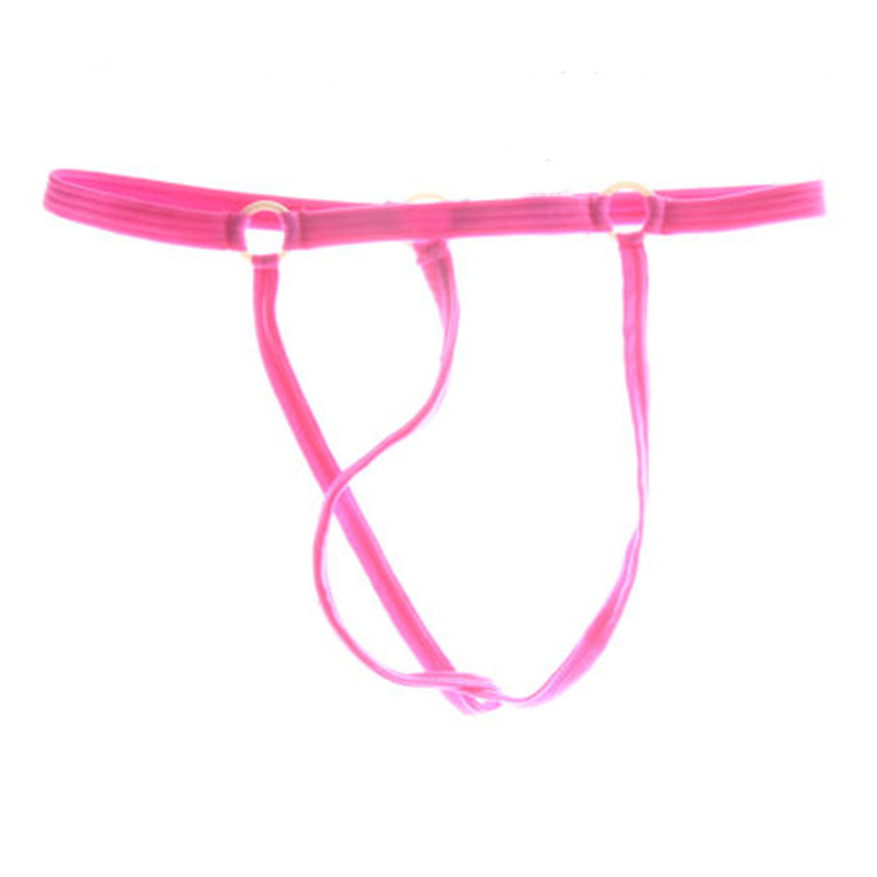 New men's free hollow thong men's sexy low waist fashion gay underwear Retail Wholesale