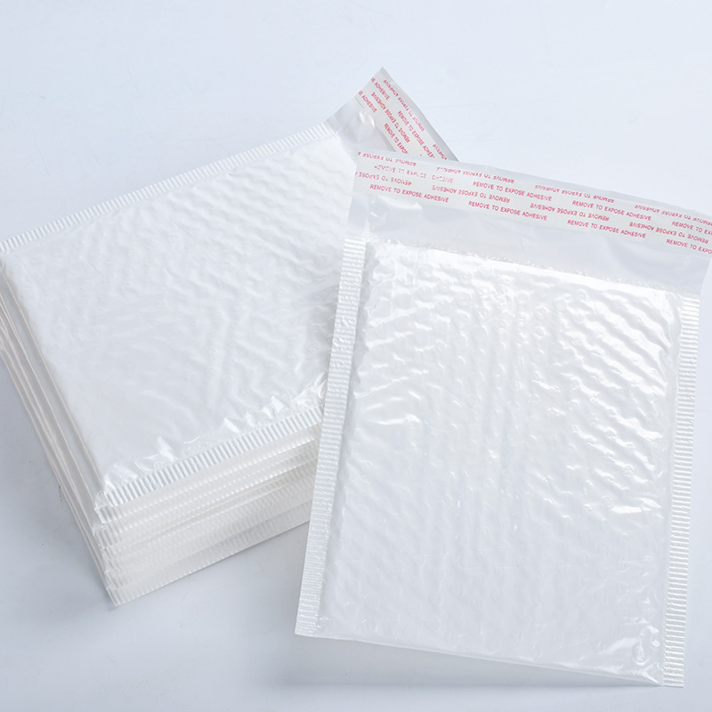 Printed Custom Composite Pearlescent Film Bubble Bag, Clothing Foam Express Bag, Bubble Wrap Logistics Packaging Bag, Thickeneded Steam Bag