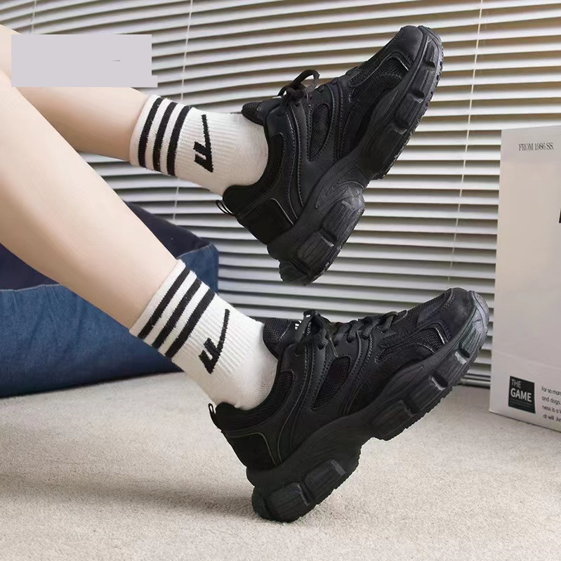Women's Shoes Torre Shoes New Fashion Korean Style Ins Casual Shoes Soft-soled Shoes Fly-woven Comfortable Breathable Outdoor sneaker