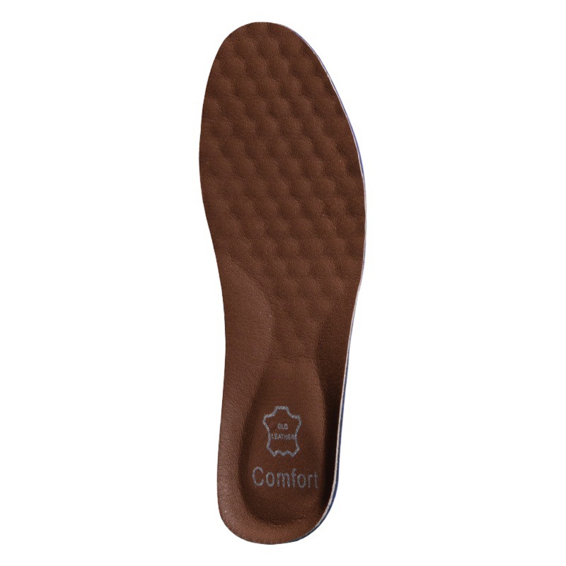 Sports Insoles Men's Sweat Absorbing Deodorant Sports Shock Absorbing Sweat Absorbing Breathable Basketball Craft Leather Insoles
