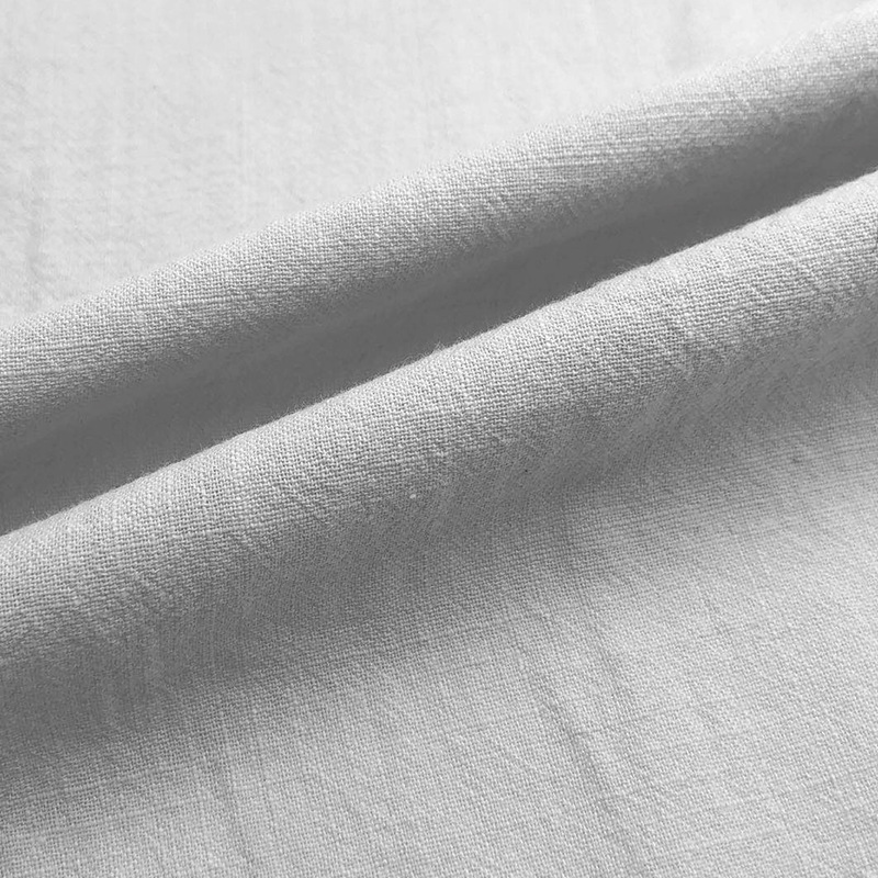 Picture of Plain 21*21 yarn woven bamboo cotton linen fabric artistic Zen clothing cotton washed bamboo cotton fabric