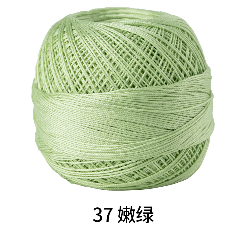 Picture of Color picking No. 10 micro hook lace thread hand-woven 40# fine wool crochet woven hand ball