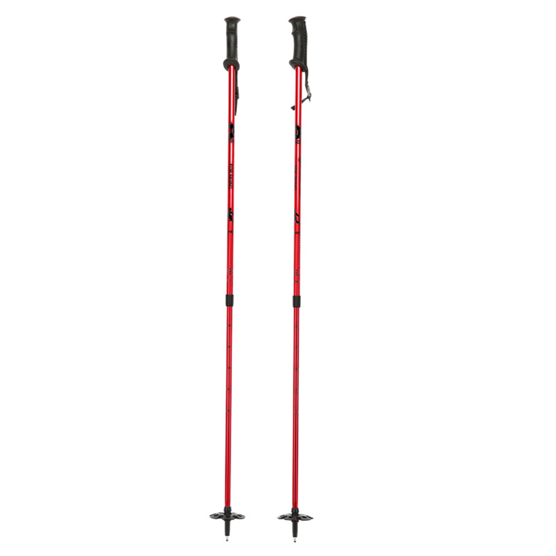 Picture of Double-Board Snowball Fight Retractable and Adjustable Multi-Functional Aluminum Alloy Cane Universal Equipment for Adults and Children Professional Ski Poles