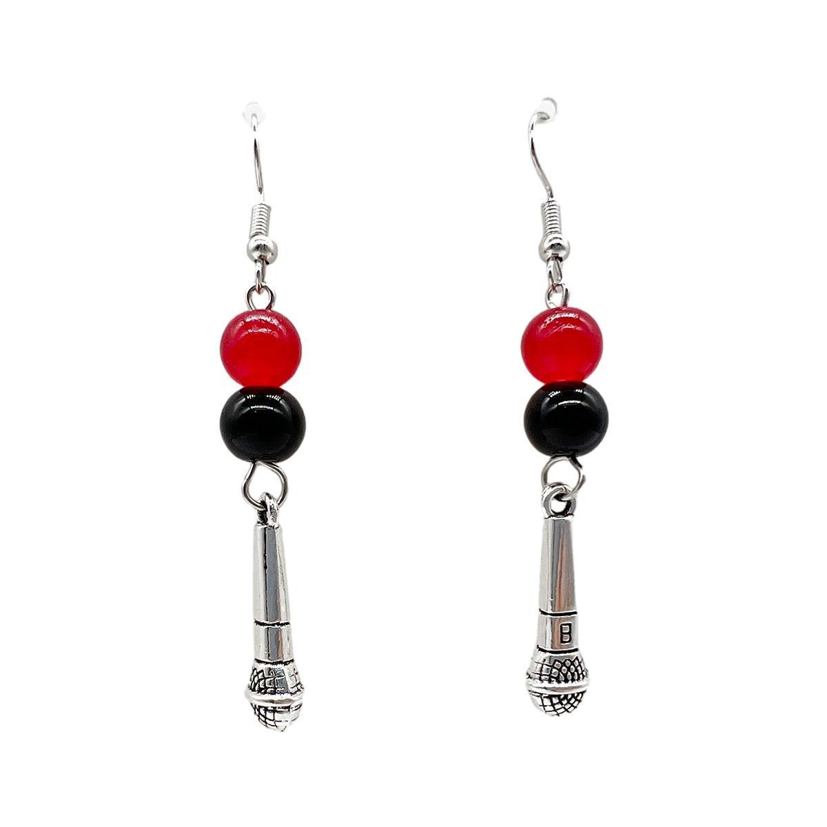 Picture of European and American cross-border ETSY hot selling beaded love magnetic men and women couple bracelet necklace earrings suit girlfriends accessories